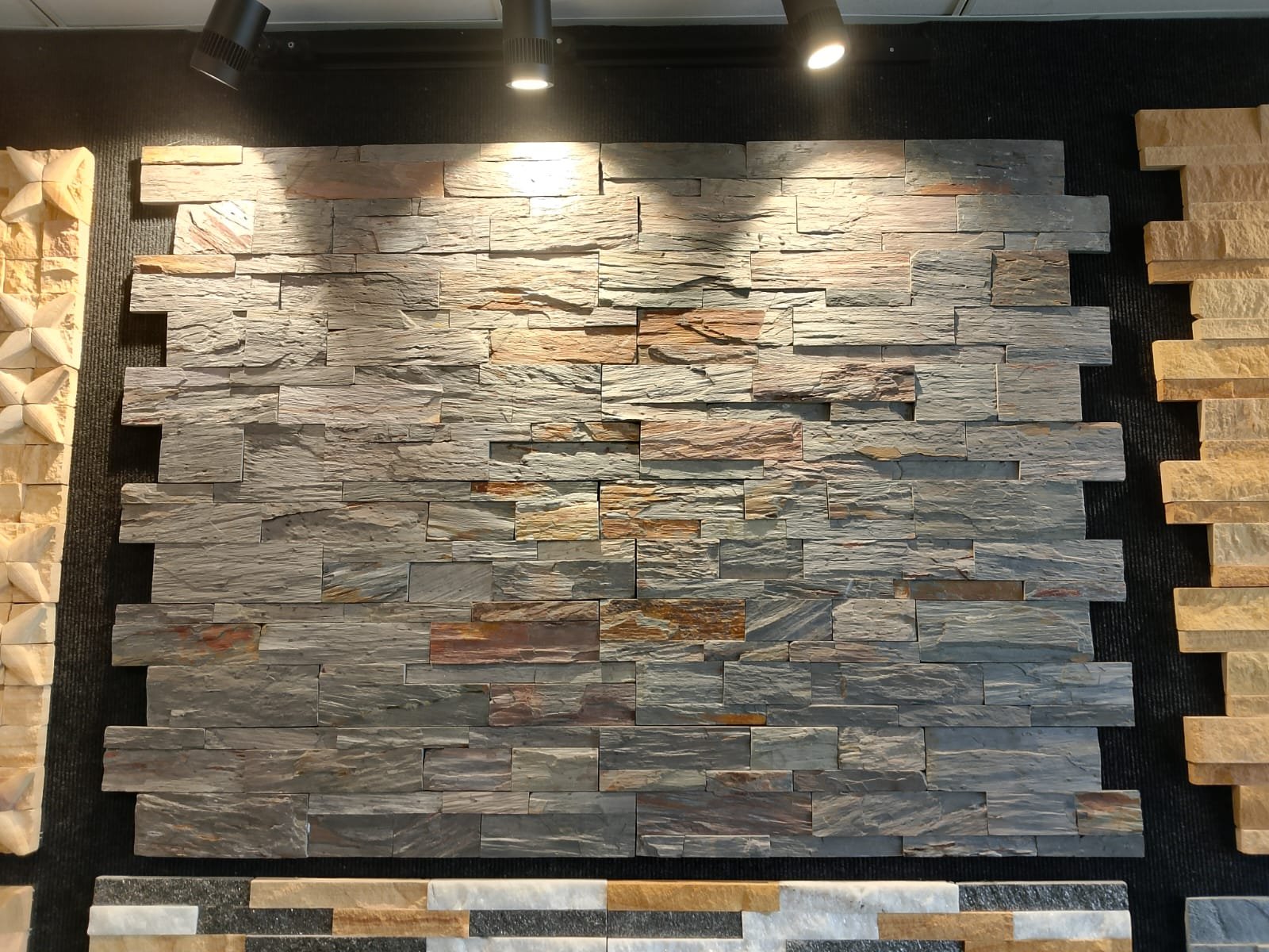 Multicolor Grey & Rust Ledgestone